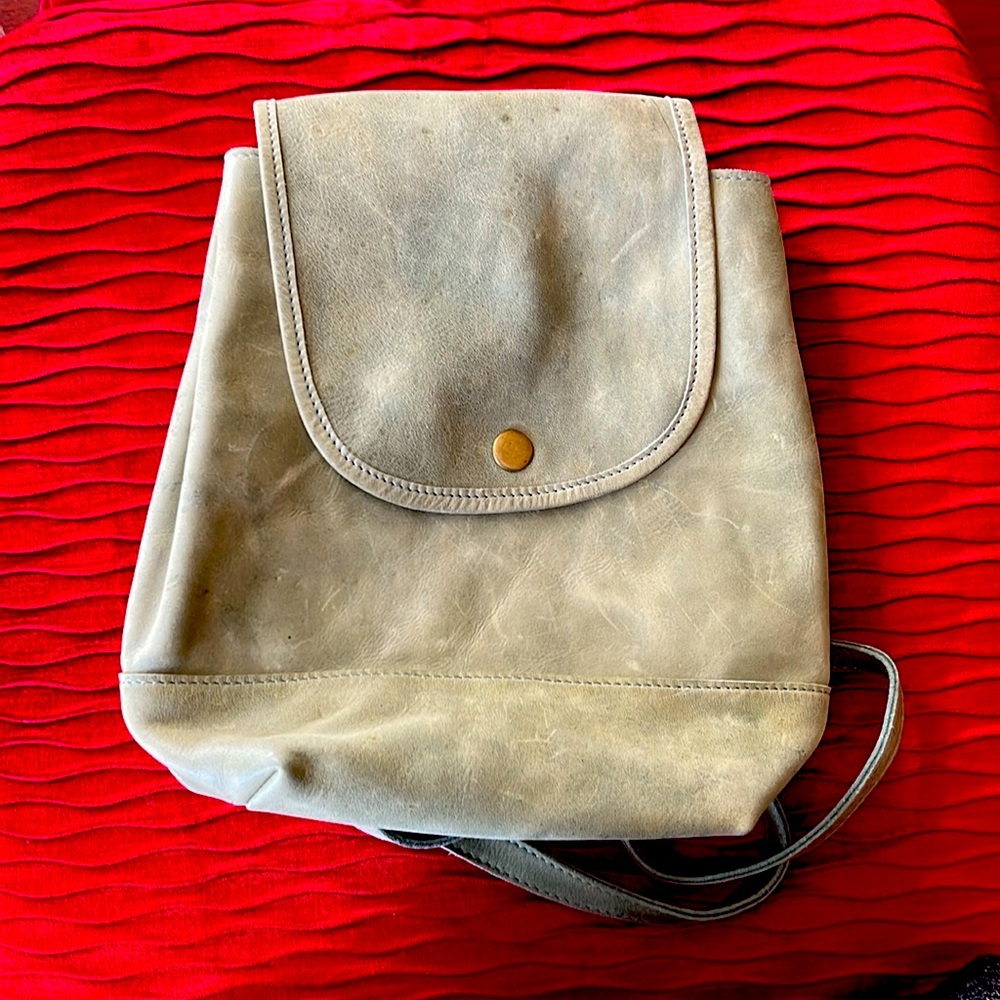 Joyn leather mini backpack purse